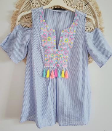 Blúzka s odhalenými ramenami, m