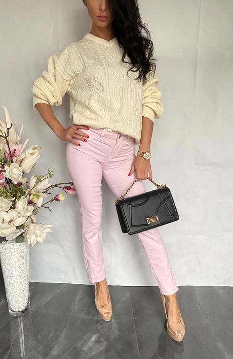 J brand - ružové skinny, 26