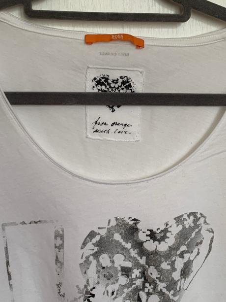 Hugo boss dámske biele tričko, hugo boss,l