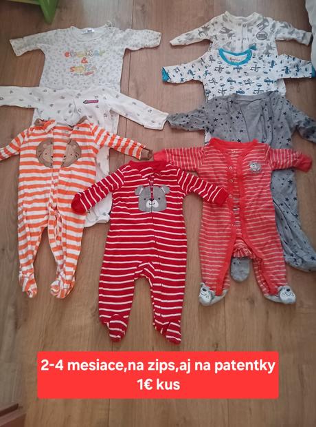 Predám zachovalé oblečenie pre deti od 2.m-6.r,