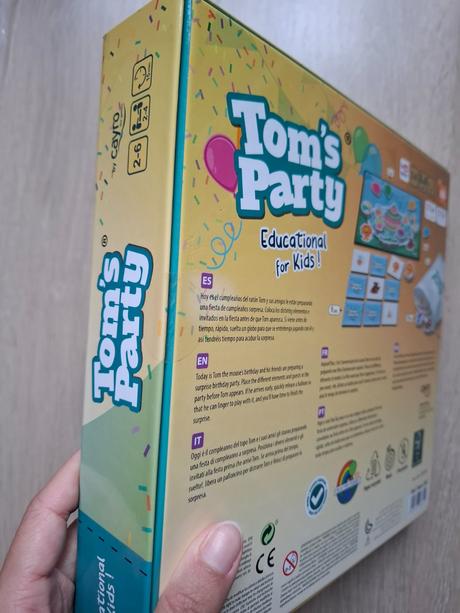Nová spoločenská hra tom's birthday,