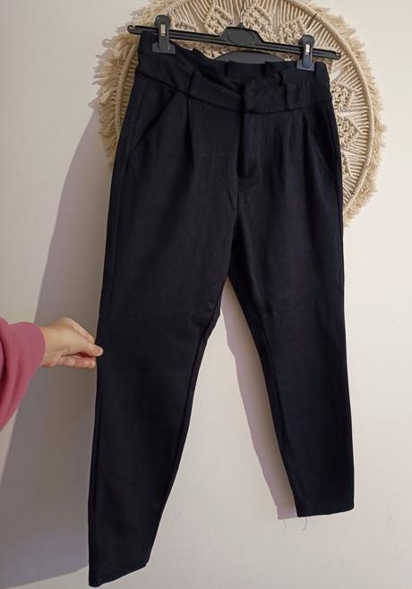 Čierne nohavice vero moda, vero moda,s
