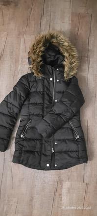Teplá pekná bunda, h&m,140