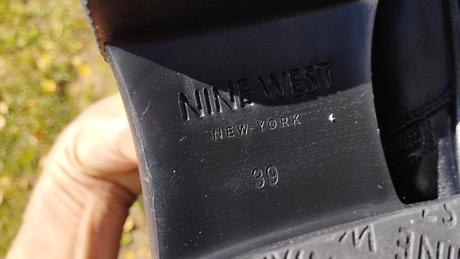 Nové čierne vysoké čižmy nine west (z ccc), nine west,39