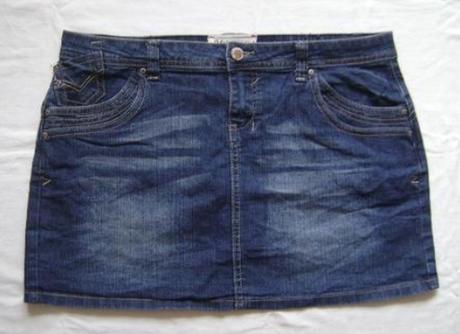 24/7 authentic denim riflová sukňa vel.40/m-l, denim co,l