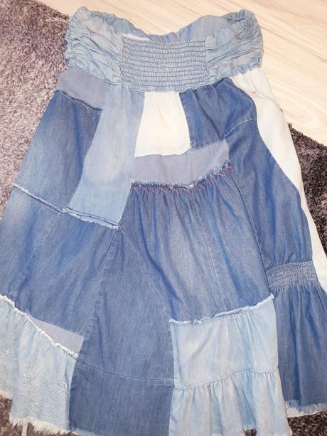 Patchwork rifľové šaty desigual, desigual,l