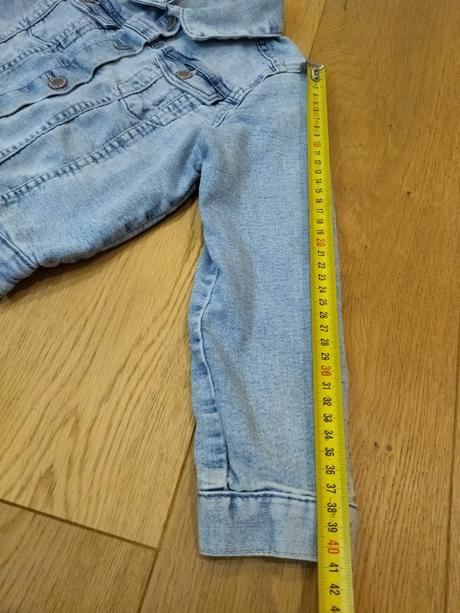 Rifľová bunda, denim,122