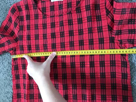 Červené kárované šaty v. m, gate,m