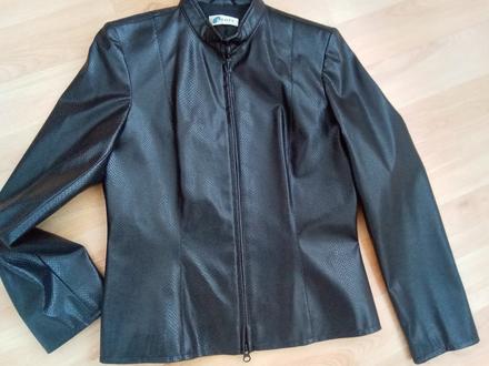 Koženková bunda, s