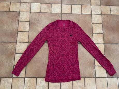 Odlo ružové termo tricko, xs