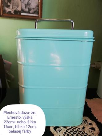 Plechová dóza,