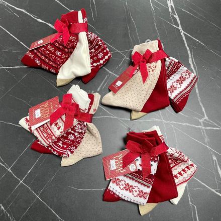 Sada dámkych vianočných ponožiek, 35 - 40