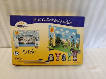 Magnetické divadlo krtko, detoa, 6 figúrok, 