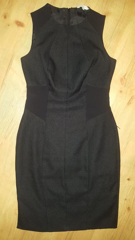 Čierne puzdrove saty, 38, new look,38