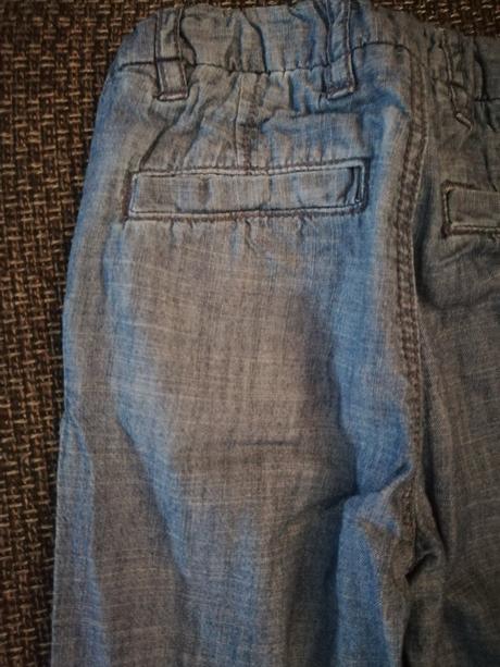 Tenké riflové nohavice, h&m,98