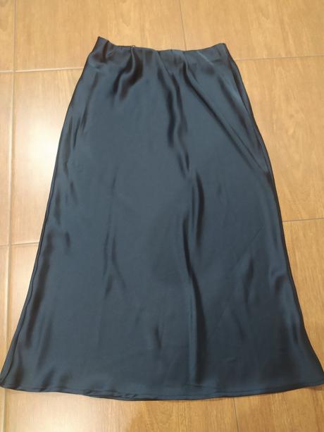 Satenova sukňa zara, zara,m