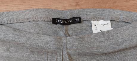Trojštvrťové legíny xs, terranova,xs