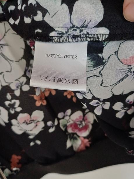 Dámska kvetovaná blúzka-bunda-bombera, 46