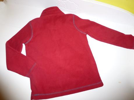 Tenšia flísová mikina, lupilu,110