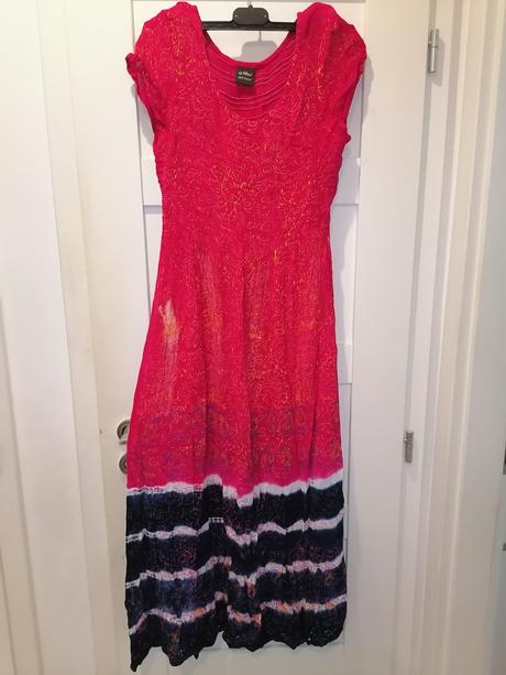 Dámske batikované indické šaty, 