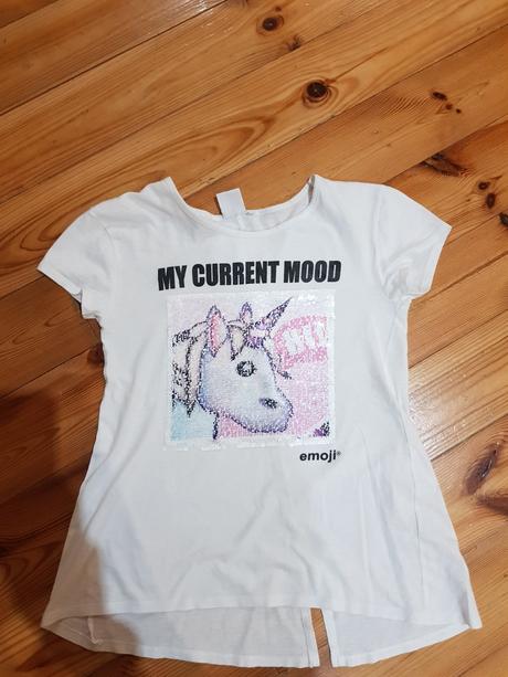 Tricko unicorn -top stav velkost 158/164 emoji , t, 158