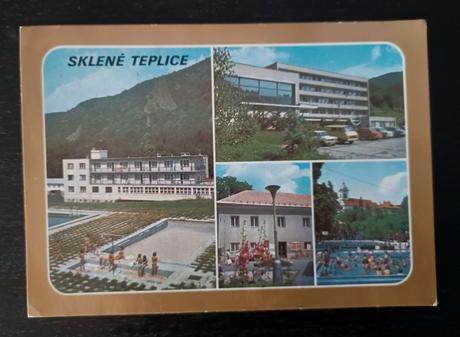 Stará pohľadnica sklené teplice, 