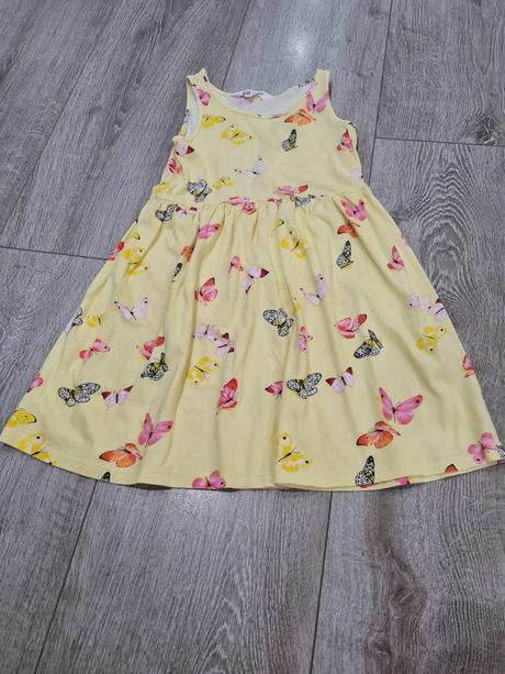 Šaty letné, h&m,128
