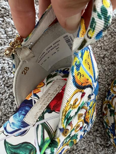 Dolce&gabbana dievčenské sandálky vel.28, dolce&gabbana,28