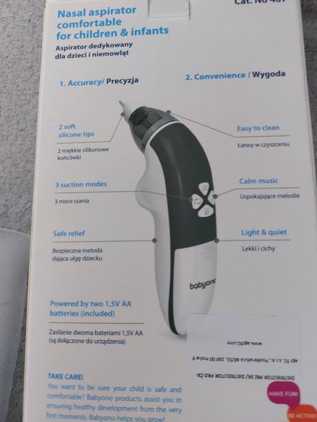 Elektrická odsávačka hlienov, 