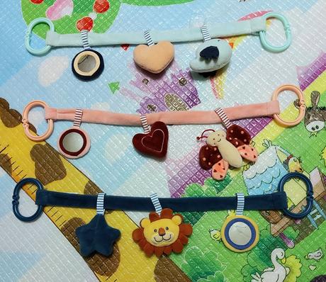 Reťaz na kočík, hračky na kočík,