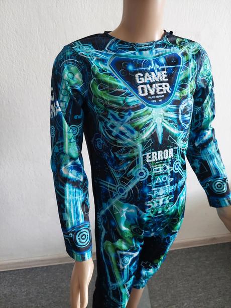 Kostra karnevalový svietiaci kostým veľ.122-128,