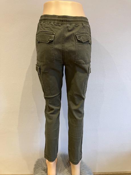 Pánske rifle s bočnými vreckami, l