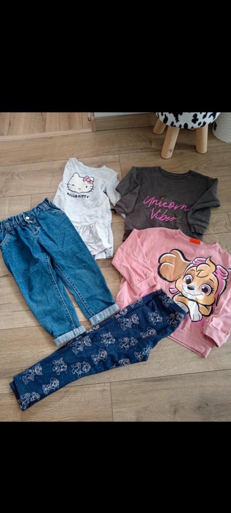 Balík dievčenského oblečenia 104-110, 104–116