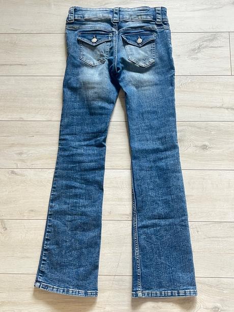 Moderné bootcut leg s vreckami, h&m,152