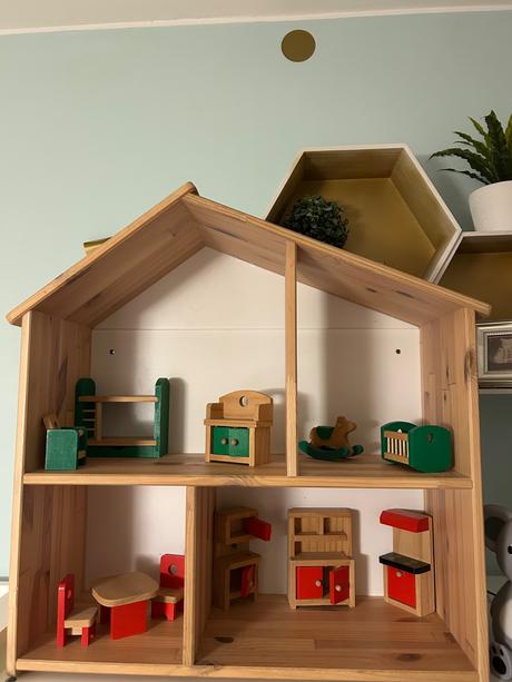 Ikea domcek pre babiky s plnou vybavou, 