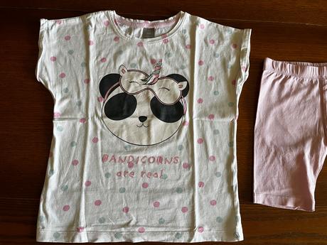 Letné pyžamko s pandou 110/116, kids,110