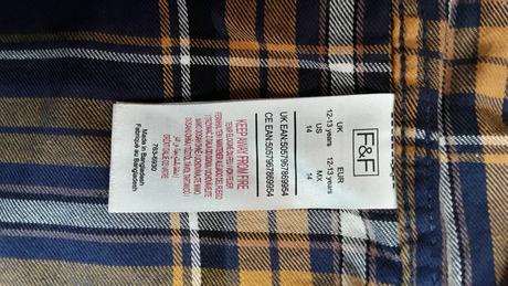 Chlapčenská košeľa veľkosť 158, f&f,158