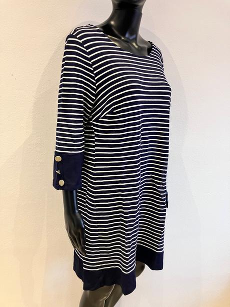 Dámske pásikavé šaty, xl