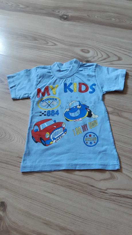 3x tričko, kids club,80