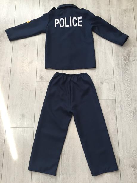 Chlapčensky kostym policajt 4-6 rokov,