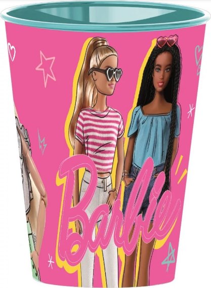 Plastový pohár barbie - skladom, stf15907,