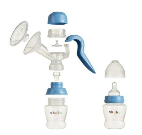 Akuku a0297 ručná odsávačka modrá,