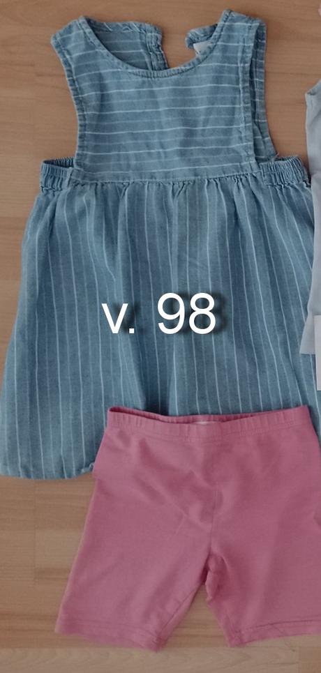 Balíček pre dievčatko v. 98 - 12 oblečení, 86–98
