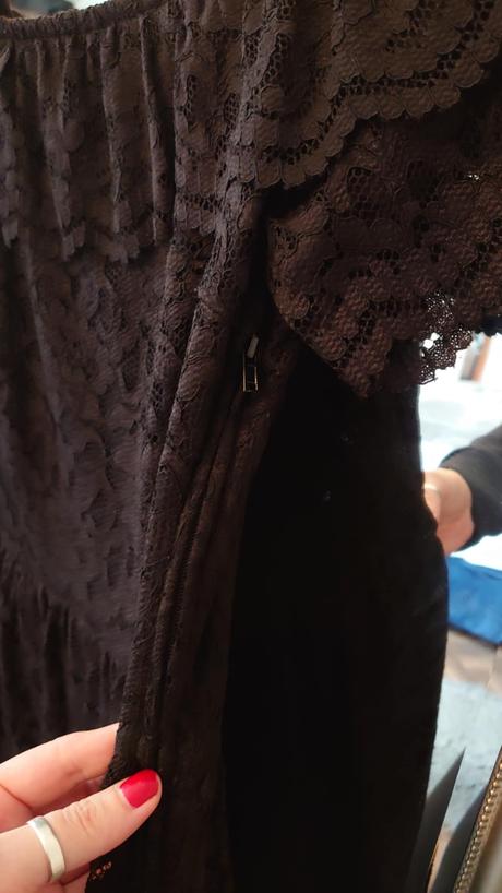 Čierne šaty, h&m,38