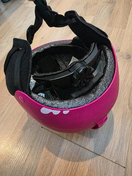 Detská ružová lyžiarska prilba 48-52cm, s