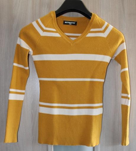 Žltý pulóver č.m, m