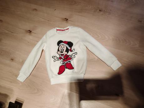 Teplá makkucka mikina minnie 110/116, 110