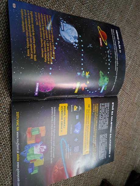 Nálepkový album z kauflandu, 