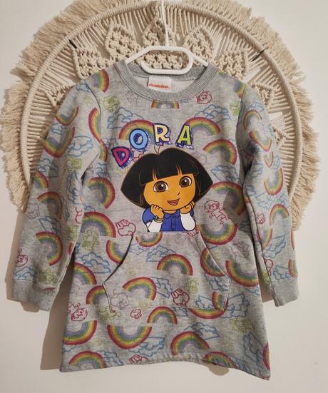 Predĺžená mikina alebo šaty, nickelodeon,116