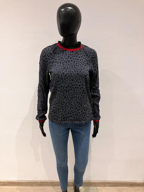 Dámske tričko s leopardím vzorom veľk.38, c&a,m